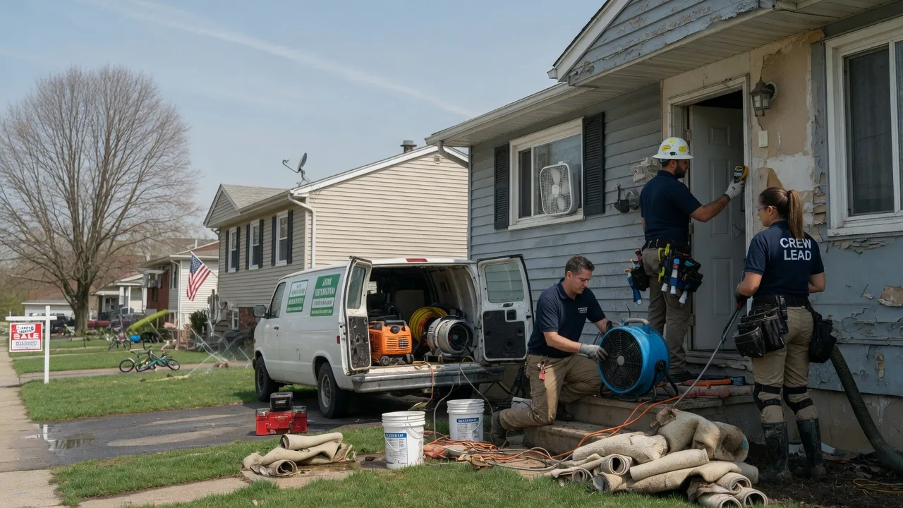 Flood Cleanup in Saint Germain, WI near me