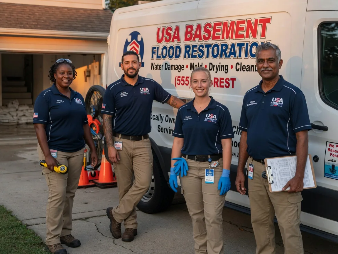 Basement Flood Cleanup company in Saint Germain, WI
